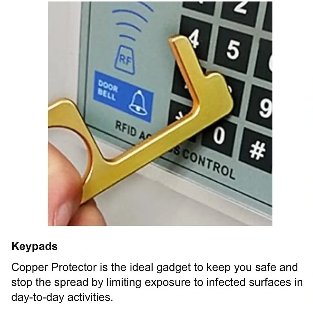 5 for $25! Keychain - Brass Door Handle Opener Pull!